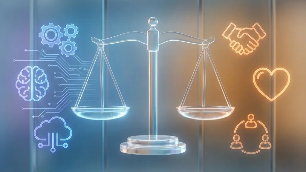 Balancing AI automation with human decision-making in recruiting